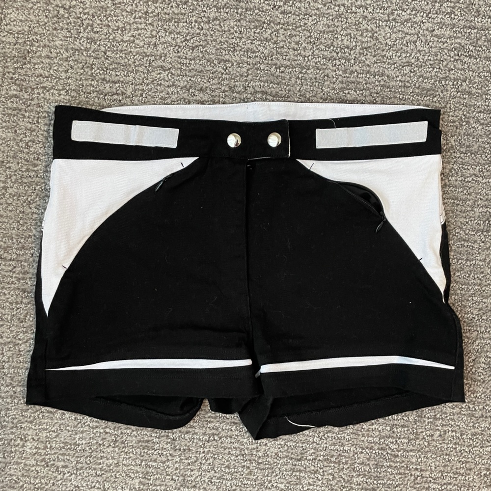 Black and white festival shorts